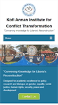 Mobile Screenshot of kofiannaninstitute.org